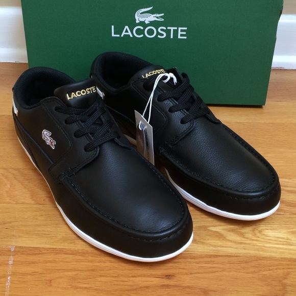 mens lacoste deck shoes
